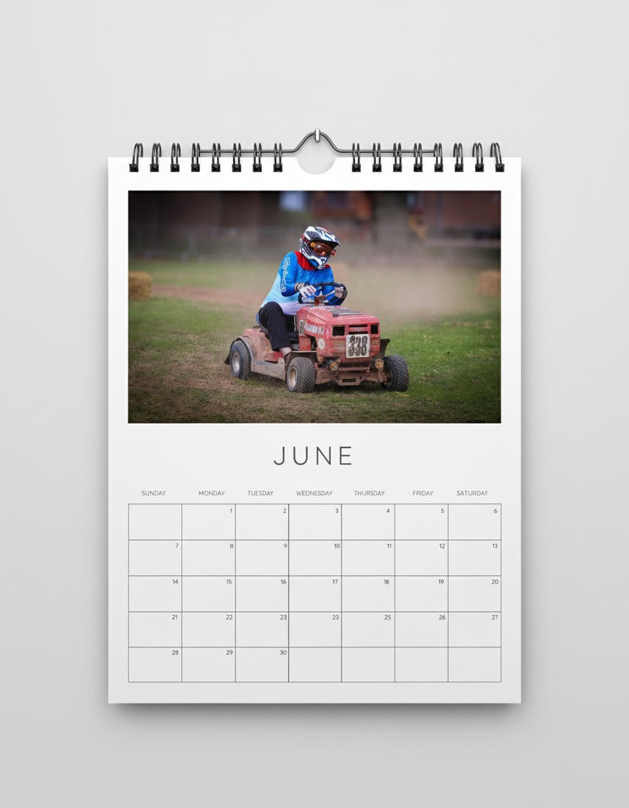 A4 Custom photo wall calendar