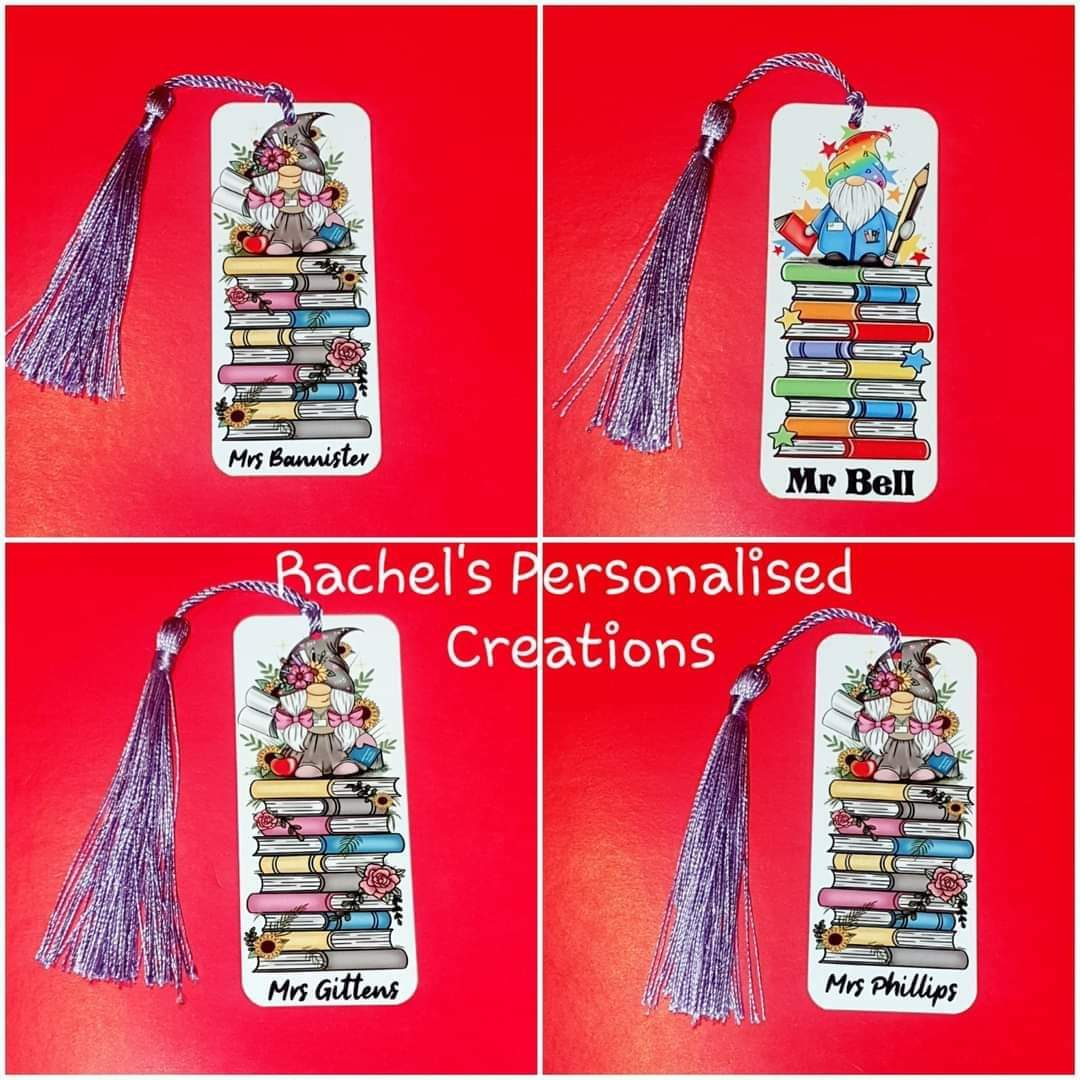 Bookmarks with tassle