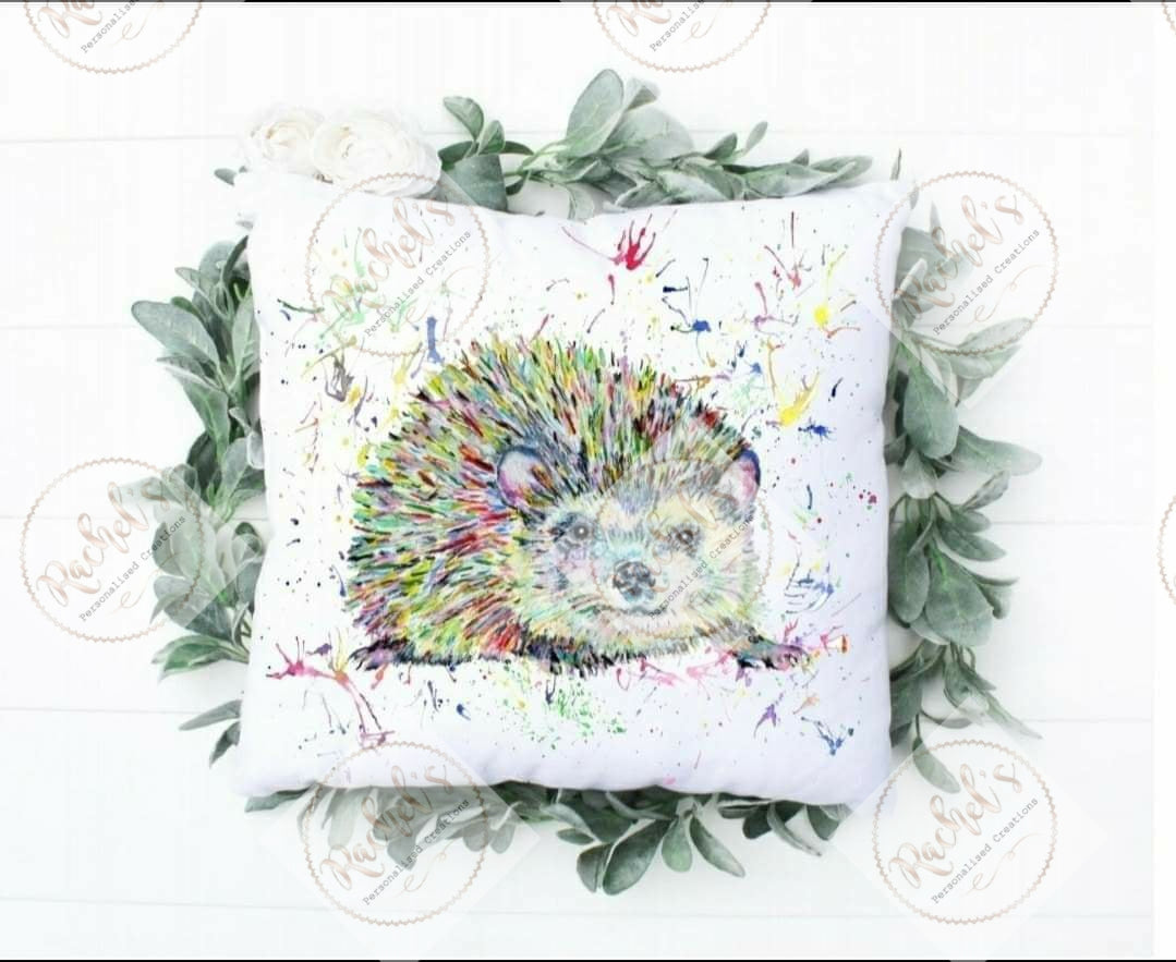 Watercolour cushions