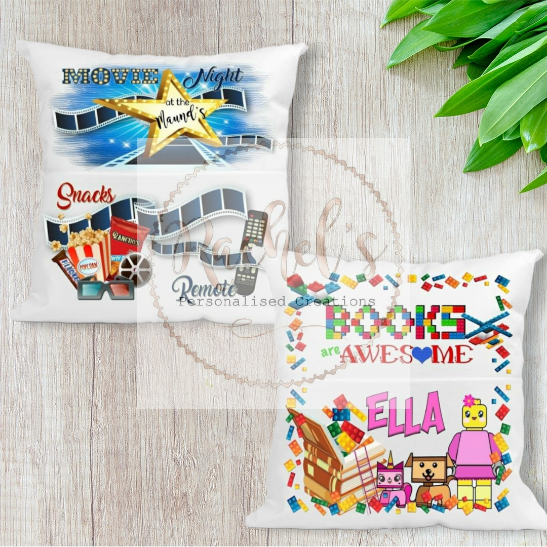 Personalised pocket cushions