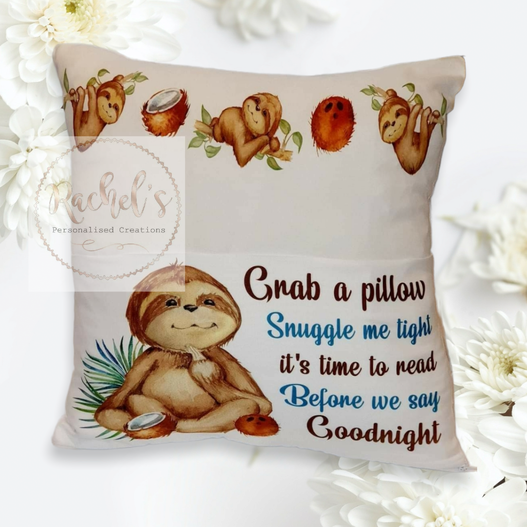 Personalised pocket cushions