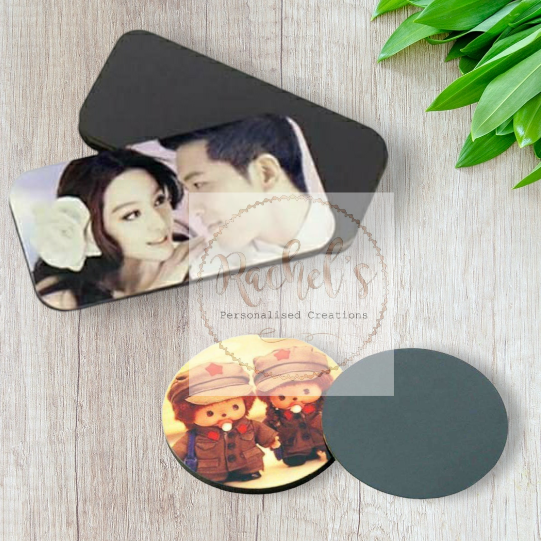 MDF photo magnets